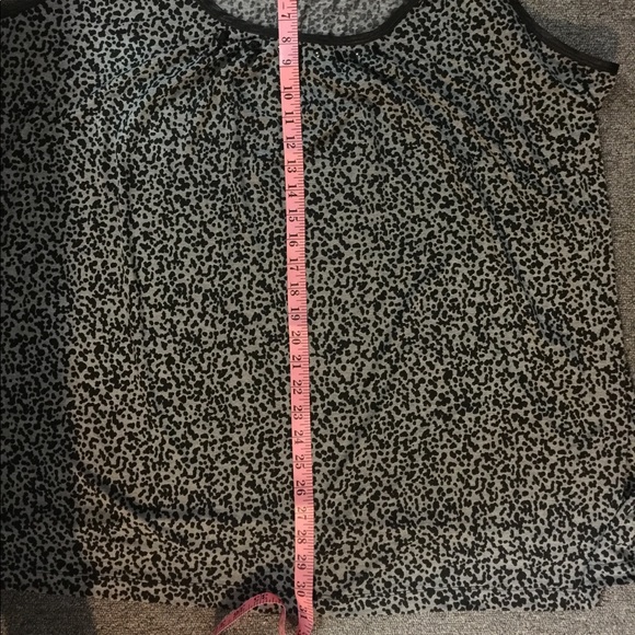 Avenue - beaded animal print tunic tank top - Size 30/32 - Picture 5 of 6